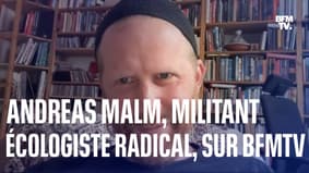 Sainte-Soline: the full interview with Andreas Malm, Swedish activist of radical environmentalism, on BFMTV 