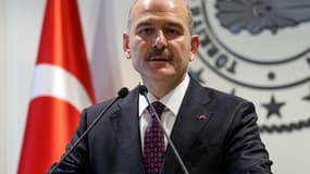 Le ministre de l'intérieur turc, Süleyman Soylu, à Ankara, le 22 avril 2019