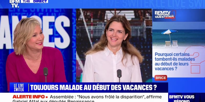 Pourquoi certains tombent systématiquement malades au début de leurs vacances? BFMTV répond à vos questions