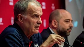Marcelo Bielsa et Gérard Lopez