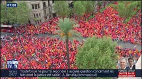 Un million de personnes dans les rues pour célébrer la fête nationale catalane