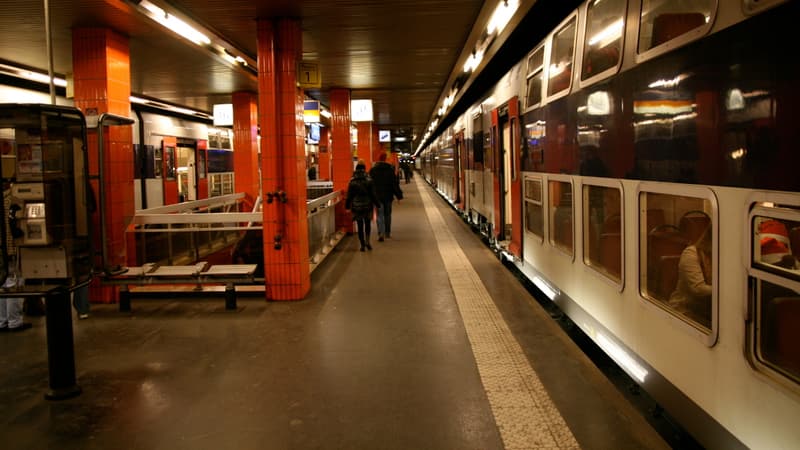 Les quais du RER C 