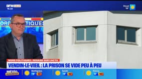 Vendin-le-Vieil: la prison se vide peu à peu avant l'arrivée de narcotrafiquants