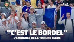 Roland-Garros (1er tour): "Le bordel sur le court" Muller adore l'ambiance de la Tribune bleue
