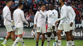 Les joueurs du PSG