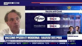 Frédéric Bizard (ESCP) : Hausse des prix des vaccins Pfizer et Moderna - 02/08