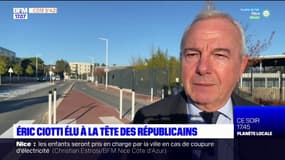 Eric Ciotti président des Républicains: le maire d'Antibes affirme qu'il "sera à ses côtés pour rassembler"