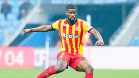 Le Lensois Kevin Danso face au Havre le 12 janvier 2025