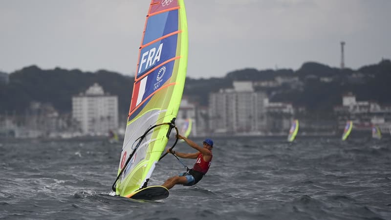 JO 2021 (planche à voile): l’argent pour Goyard, l’aventurier du globe