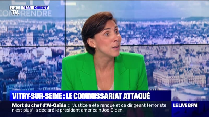 Laure Lavalette, députée RN du Var, à propos de l'attaque d'un commissariat à Vitry-sur-Seine: 