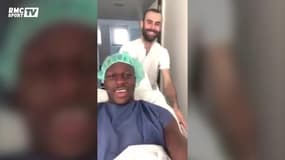 À son opération, Benjamin Mendy croise... Jese (ou presque)