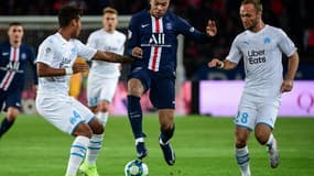 Kylian Mbappé lors de PSG-OM