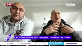RMC s’engage pour vous : Sa maison foudroyée et incendiée, l'assureur fait traîner - 04/04