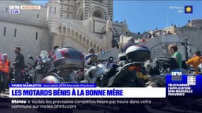 Marseille: 300 motards bénis à la Bonne Mère ce lundi