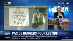 McDonald's : pas de burgers pour les SDF