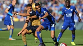 Riyad Mahrez face à Alexis Sanchez