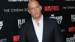Vin Diesel lors de la première du film "Les Gardiens de la Galaxy" en juillet 2014.