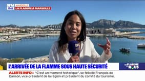 Marseille: Emmanuel Macron vient assister à l'arrivée de la flamme olympique 