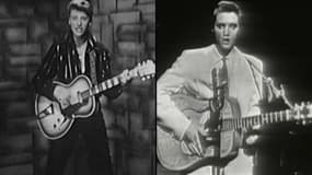 Avant de devenir lui-même l'idole des jeunes, l'idole de Johnny était Elvis Presley.