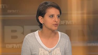 La porte-parole du gouvernement, Najat Vallaud-Belkacem, invitée de Le Soir BFM, le 6 mai