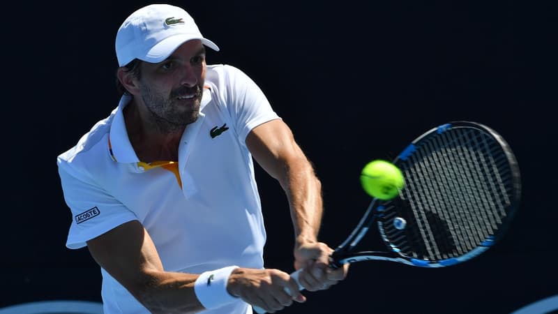 Julien Benneteau à l'Open d'Australie - AFP