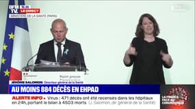 Jérôme Salomon: "439 patients dans une situation critique ont pu être transférés vers des régions moins touchées"