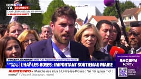 L'Haÿ-les-Roses: "On n'est pas battus, on est encore debout et on peut encore changer les choses", affirme le maire, dont la maison a été attaquée à la voiture-bélier
