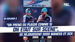 Gp Explorer 2 : "On prend du plaisir comme si on était sur scène", se réjouissent Soso Maness et SCH