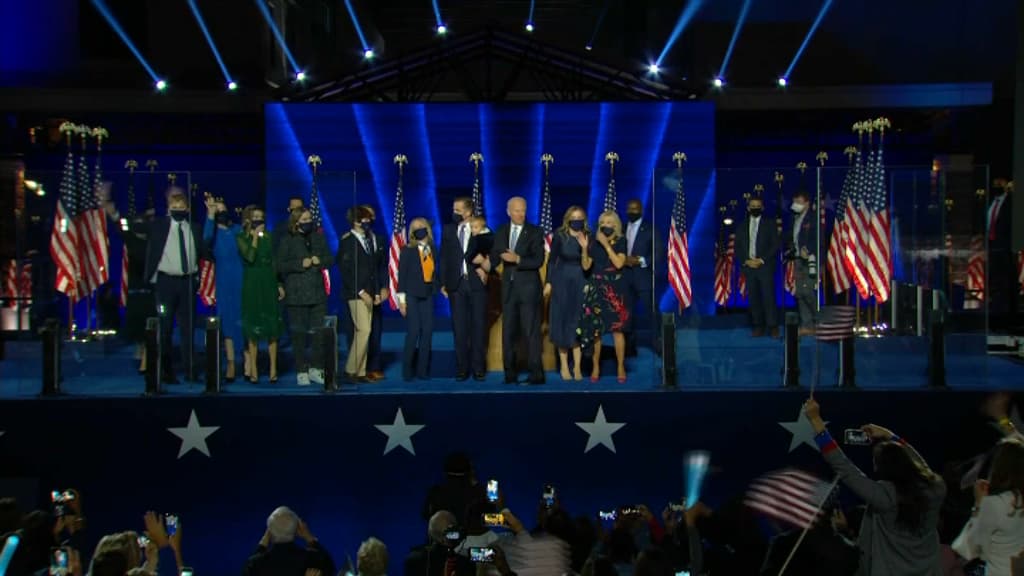 EN DIRECT - Joe Biden: "J'ai voulu être président pour guérir l'âme de notre Nation"