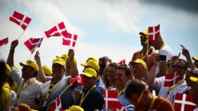 Public lors du Tour de France au Danemark
