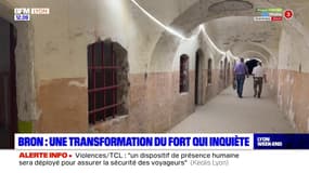 Bron: une transformation du fort qui inquiète