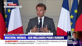 Coronavirus: Emmanuel Macron annonce une "Europe de la santé", qui doit être une "priorité"