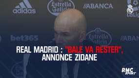 Real Madrid : "Bale va rester", annonce Zidane