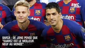 Barça : De Jong pense que "Suarez est le meilleur 9 au monde"