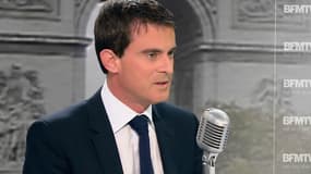 Manuel Valls, jeudi matin sur BFMTV et sur RMC.