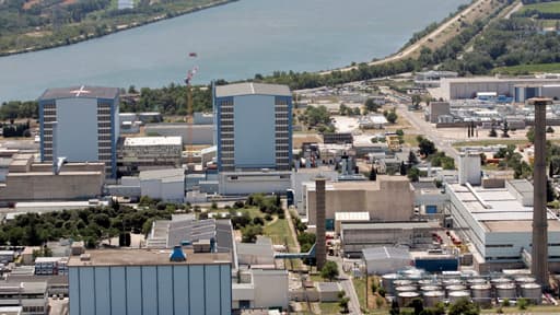 Le site nucléaire de Marcoule, dans le Gard