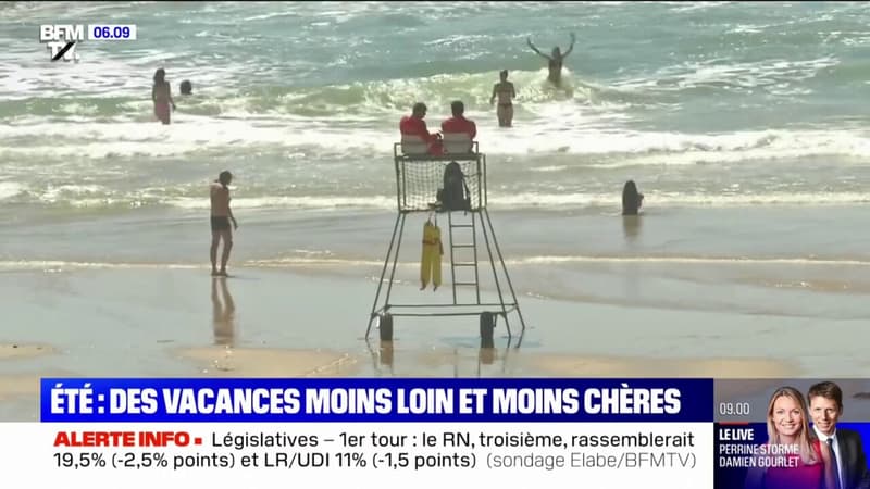 Face à l'inflation, les Français font le choix de vacances moins loin et moins chères