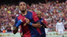 Raphinha lors de Barça-Real Madrid, le 11 mai 2025 en Liga