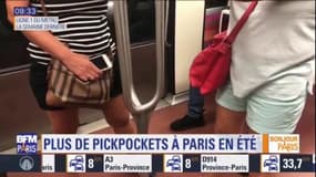 Les touristes "proies faciles" des pickpockets dans le métro
