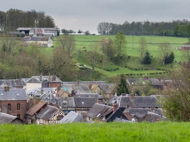 La commune de Montreuil-L'Argilé (Eure)