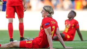 La déception des Belges, éliminés de l'Euro Espoirs.