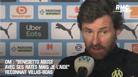 OM : "Benedetto abuse avec ses ratés mais je l'aide" reconnaît Villas-Boas