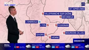 Météo Rhône: une fin de semaine entre nuages et averses, jusqu'à 14°C à Lyon