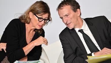 Gilbert Cette et Sandrine Cazes, économiste à l'OCDE le 16 octobre 2023