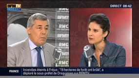 Henri Guaino face à Apolline de Malherbe en direct