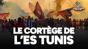L'impressionnant cortège de l'ES Tunis à la Coupe du monde des clubs