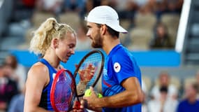 Katerina Siniakova et Tomas Machac