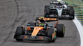 Lando Norris le 8 novembre 2025 lors du Grand Prix du Brésil