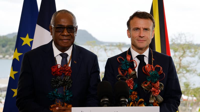 Macron lance un appel avec le Vanuatu pour 