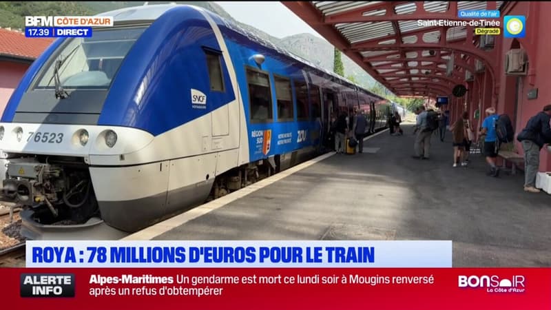 La ligne Nice-Breil-sur-Roya fermée pendant trois mois pour des travaux à hauteur de 78 millions d'euros